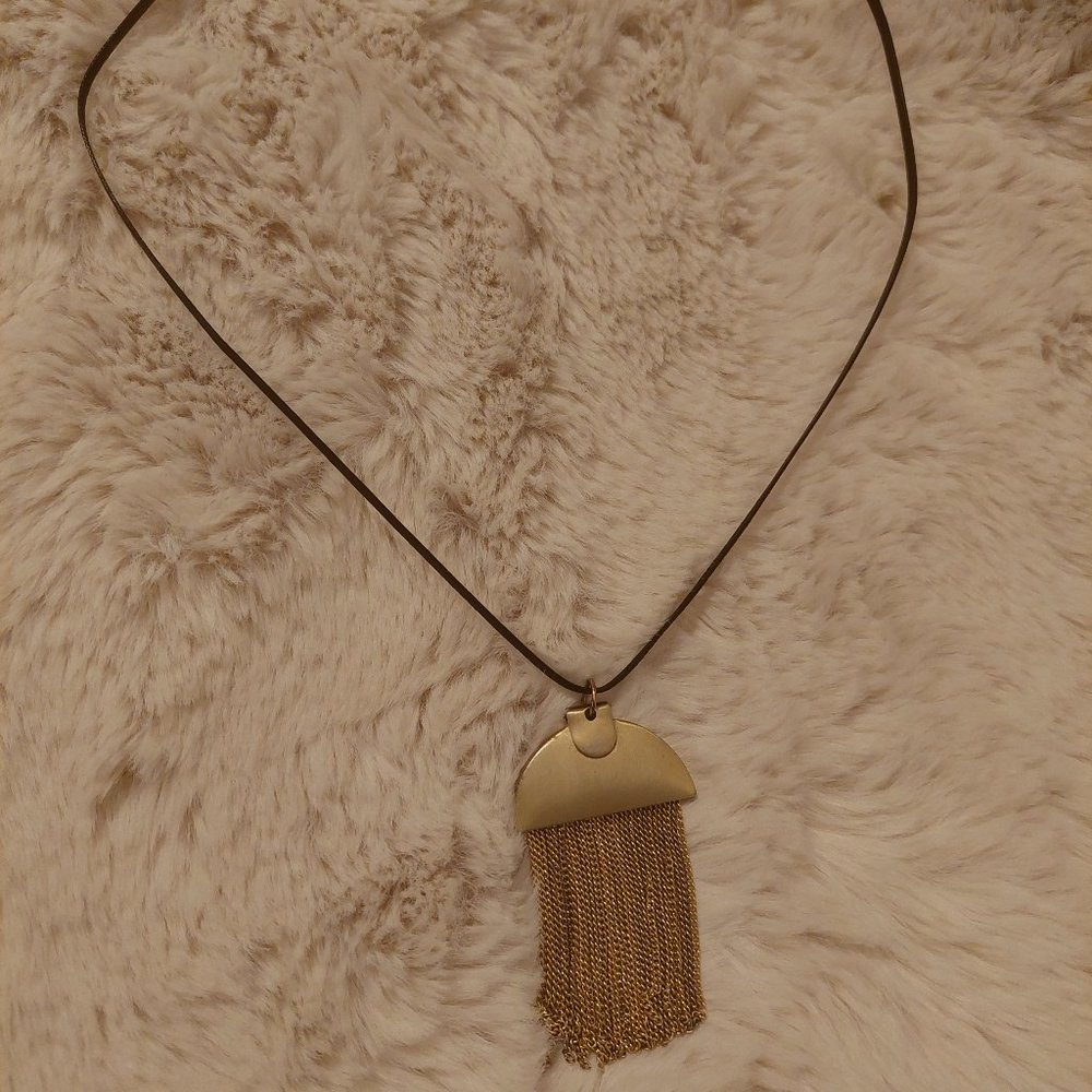 Black and Gold Necklace